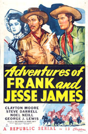 ADVENTURES OF FRANK AND JESSE JAMES